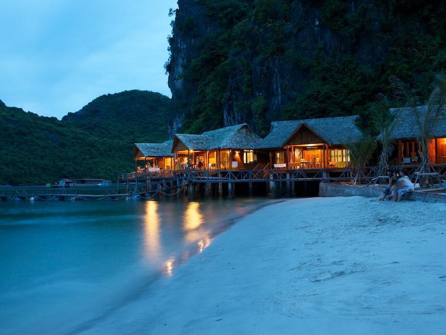Cat Ba Sandy Beach Resort Dong Khe Sau Eksteriør billede