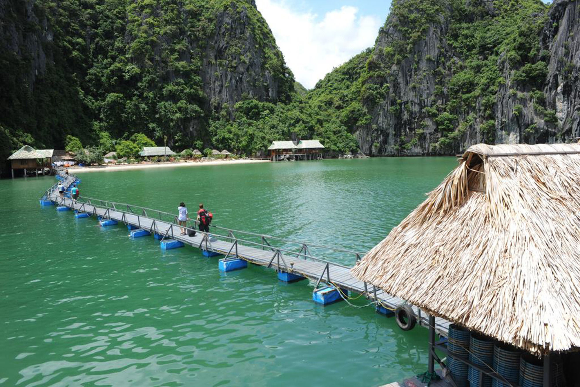 Cat Ba Sandy Beach Resort Dong Khe Sau Eksteriør billede