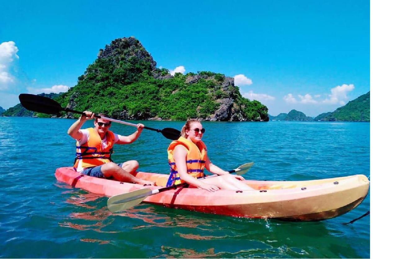 Cat Ba Sandy Beach Resort Dong Khe Sau Eksteriør billede